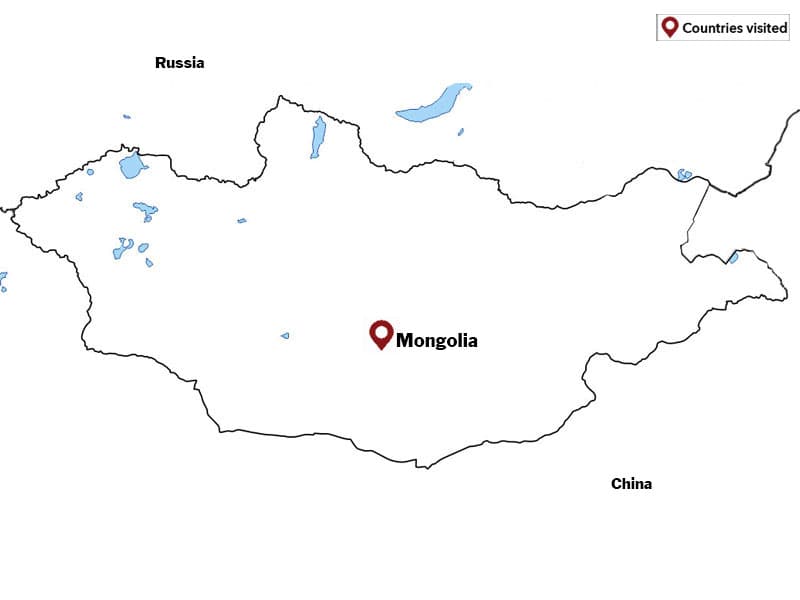 Trip map