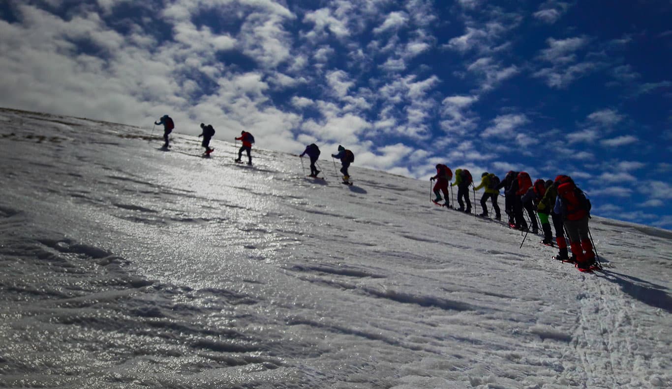 Trekking to Aragats Two Peaks