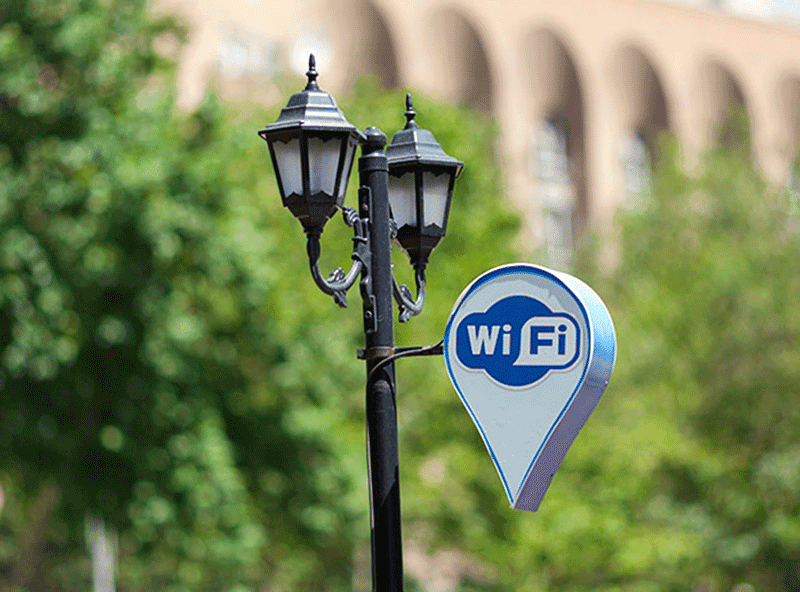 Free Wi-Fi in Yerevan